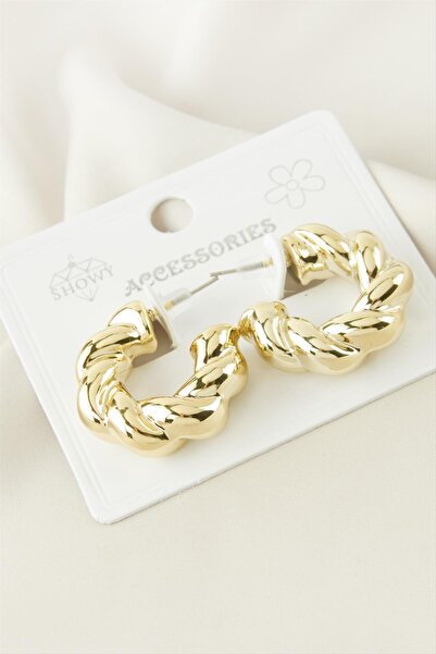 OSENSE أقراط بلاستيكية ملتوية