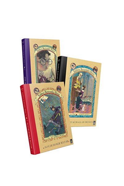 XLibris Talihsiz Serüvenler (Ciltli) 4-6. Ciltler 3 lü Kitap Seti