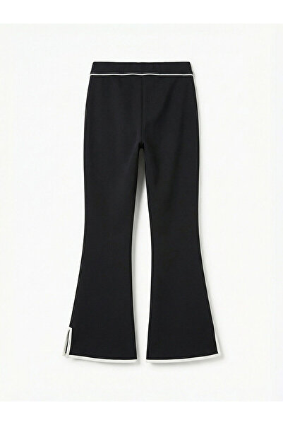 LC Waikiki مجموعة إلسيفا: بنطلونات سوداء للبنات على الطراز الإسباني
