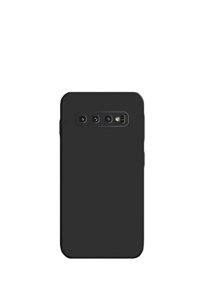 bewn Samsung Galaxy S10 Uyumlu Siyah Lansman İçi Kadife Telefon Kılıfı