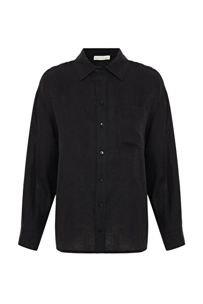 Mudo Oversize Long Sleeve Linen Shirt