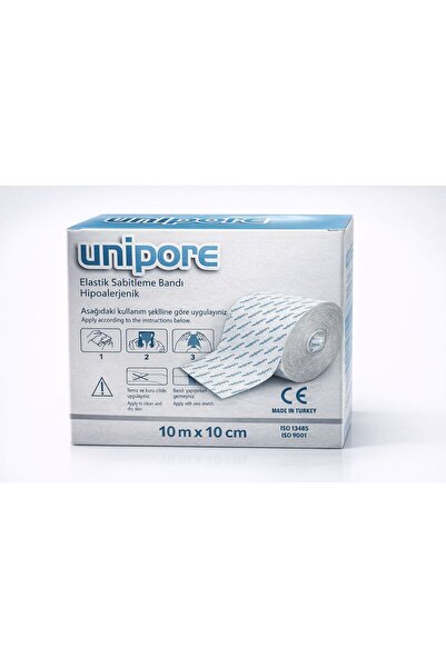 Unipore Tıbbi Elastik Band Esnek Flaster 10m X 10cm (1 ADET)