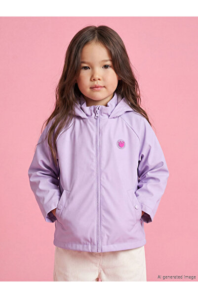 LC Waikiki Lila Kap Hooded Z Children's Coat by Güli̇s Gi̇yi̇m