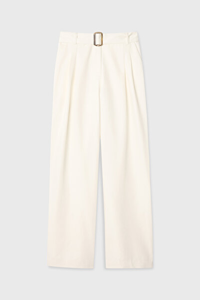 Mudo Straight Fit Belted Pants