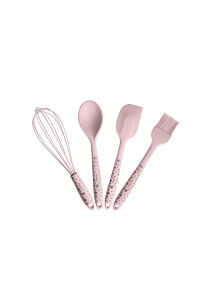Tantitoni -8695835419046-SOFT SET4DQP-KALP DESENLİ SİLİKON PEMBE 4LÜ BÜYÜK HA...