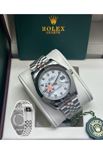 Watch Master Original Men's Luxury Battery-Powered Gemstone Wide Lock Clean