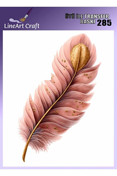 LİNEART Ütü İle Yapışan Transfer Baskı & Kumaş Transfer No:KMŞ285-18x20cm