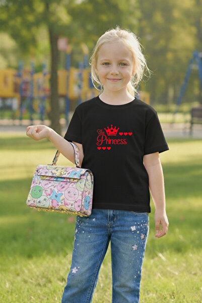 LORVEX Tricou pentru fete, imprimat, 100% bumbac, croială confortabilă, trico...