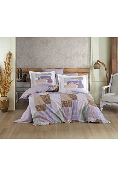 Hobby Cotton Poplin Bed Linen 2 Persons - Bermuda Lila