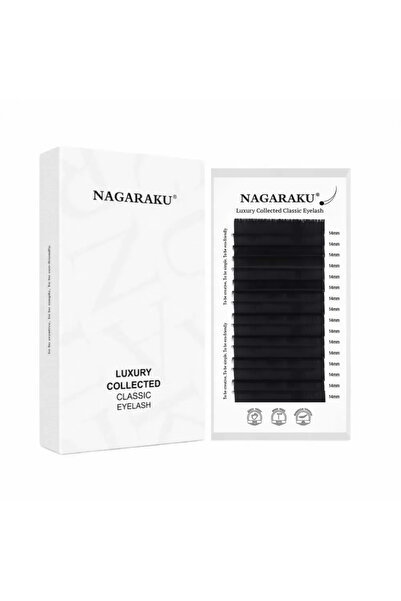 NAGARAKU Luxury Collected Eyelash Extensions - Curvature N, Thickness 0.07 mm...