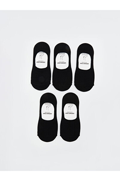 LC Waikiki Nevavm Farkıyla Lcw Accessories Black Combed Cotton Plain 5-Piece ...