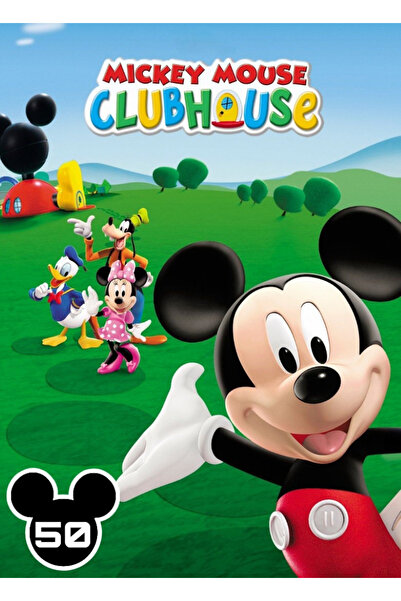 Disney Mickey Mouse - Coloring Book for Kids - 50 Creative and Cute Drawings
