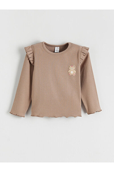 LC Waikiki Alita City Farkıyla Lcw Baby Brown Camisole Embroidered Standard &...