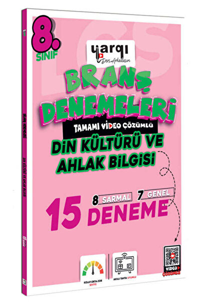 Yargı Yayınları Yargı Ders Arkadaşım 8.Sınıf Tamamı Video Çözümlü Din Kültürü...