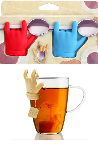 MİNGODAN Silikon Kupa Kenarı Kaşık Tutucu 2’li Set | Kahve & Çay Poşeti Sabit...