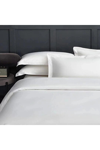 CASIMI Bed Linen, Hotel, Satin Lux Uni, Single, 155g/sqm