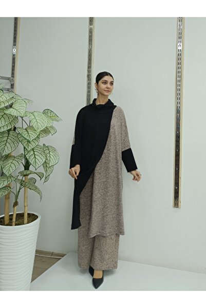 Henna Elisa DEGAJE YAKA YÜN TUNİK