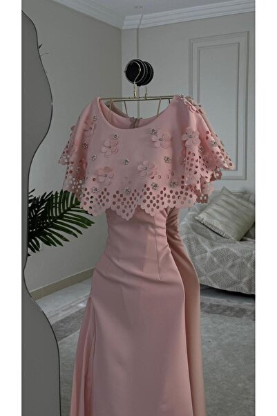 Boutique 219 Elegant pink midi dress