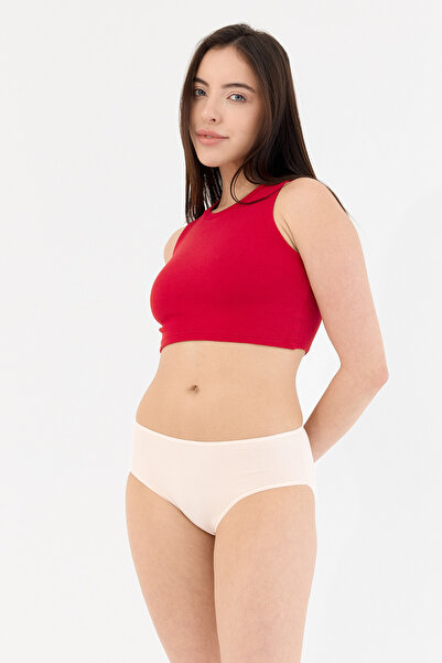 Naphor Air Pudra Yüksek Bel Slip Külot
