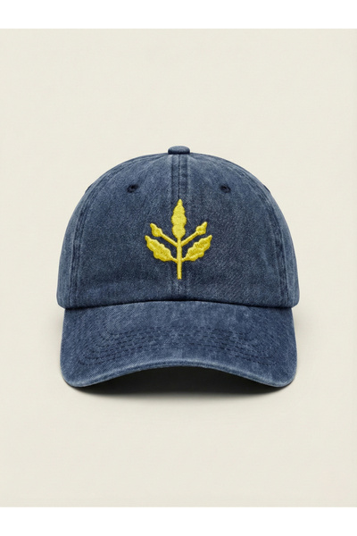 CATH Fenerbahçe Palamut Nakış İşlemeli Şapka - Yıkamalı Şapka - Yıkamalı Şapk...