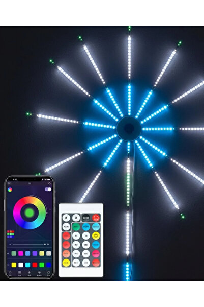 Epilons Rgb Led Wall Decoration Overhead Light System with Detachable Arms