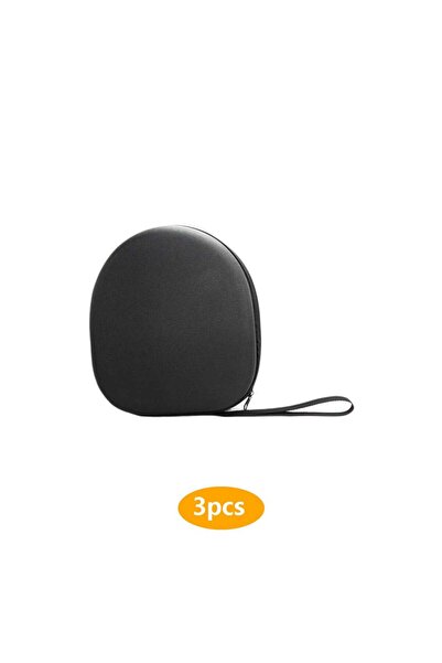 Choice4 3pcs Headphone Carrying Case Shkproof Headset Pouch Capacity Handheld...