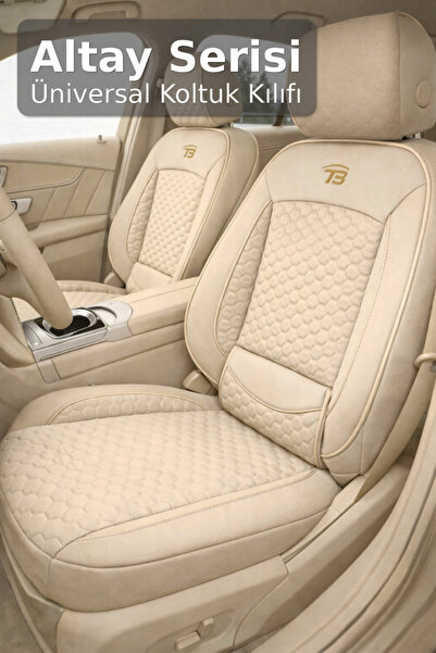 TROBUS غطاء مقعد من الريش البيج مع دعم أسفل الظهر متوافق مع رينو كليو 5 2019 ...