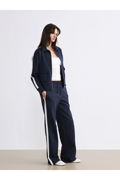 LC Waikiki Peak New Season Elastic Waist Wide Leg Women's Sweatpants