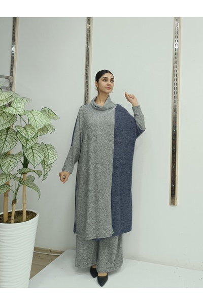 Henna Elisa DEGAJE YAKA YÜN TUNİK