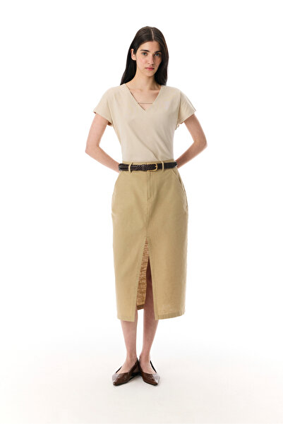 Mudo Midi Skirt with Slip