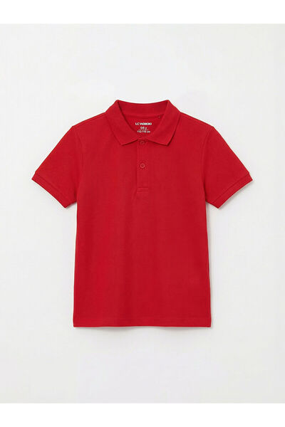 LC Waikiki Vizyon New Season Polo Neck Boys' Piqué T-Shirt