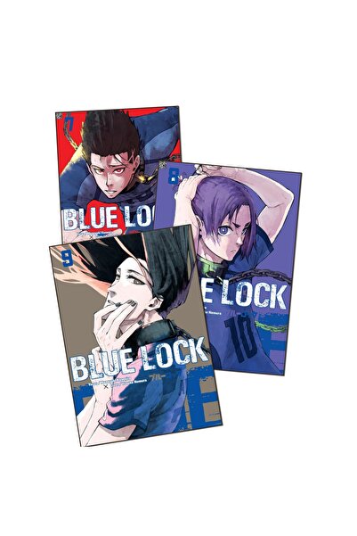 Komik Şeyler Blue Lock 7-9. Ciltler 3 lü Manga Seti