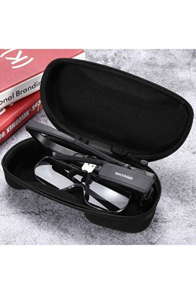 Tasco Şarjlı Gözlük Büyüteç Kitap Okuma Büyüteci 3 Mercekli