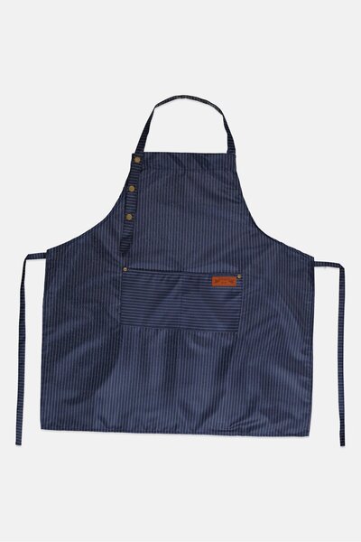 Muy Mucho Haoda Stripe Kitchen Apron, Multicolor