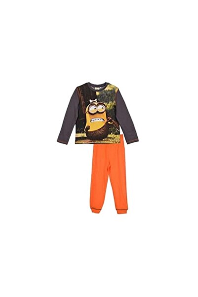 Minion - Pijamale pentru copii Bob Minionul de Neander, Gri/Portocaliu 116 cm