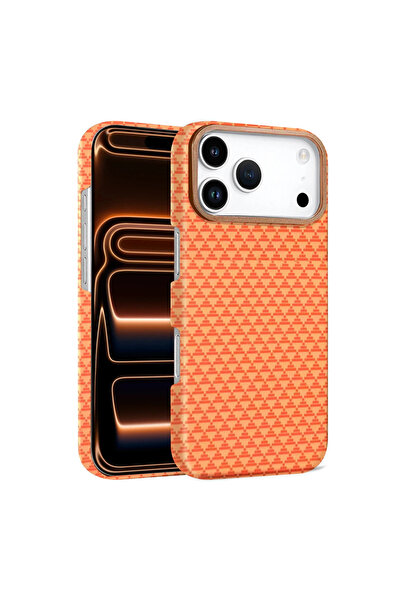eco port iPhone 17 Pro Max Vega Magsafe Cover - Bright Orange