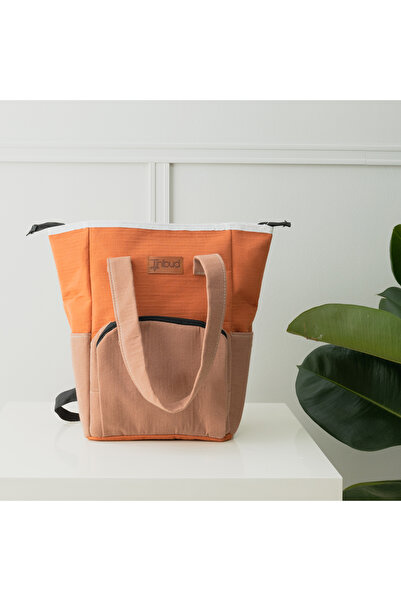 tinibud 100% Cotton Muslin Mother Baby Bag 35X27 cm Multi-Compartment Organiz...