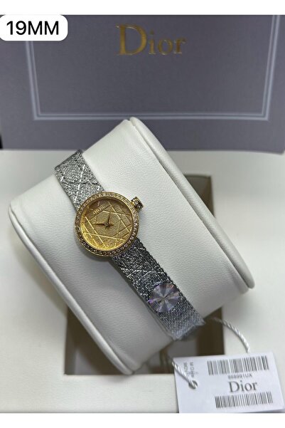 Watch Mustar Original Replica Women's Mat Pattern 19mm Rhinestone Frame