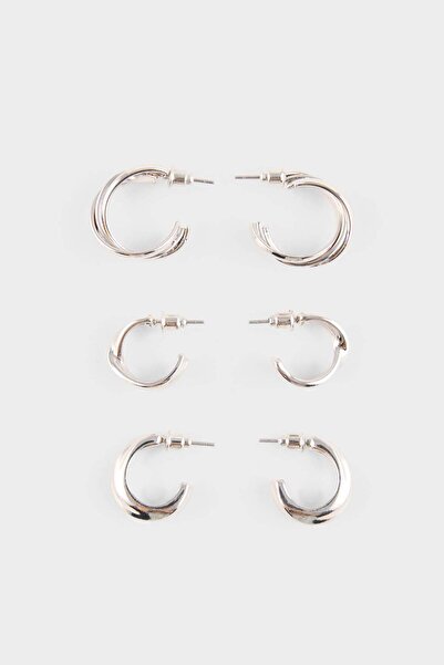 DeFacto Women's 3-Piece Earrings G4452Axns
