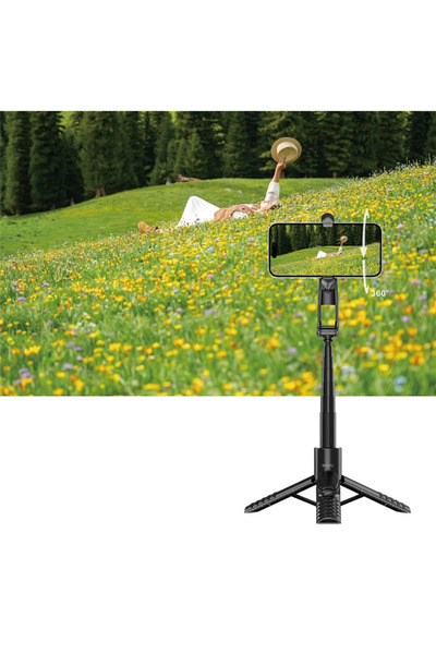 WIWU Magnetic Selfie Stick SE014 Wireless Bluetooth with Tripod & Remote Cont...