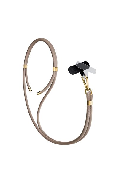 3MK Șnur universal pentru telefon Easy Clip Elite RWS2-70, bej