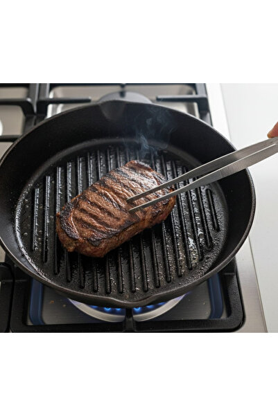 CİYESKA Service Tweezers 29cm - Master Chef Tweezers - Air Fryer & Barbecue C...