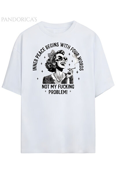 Grafftee Clothing Tricou unisex din bumbac cu design retro ironizant Pandorica