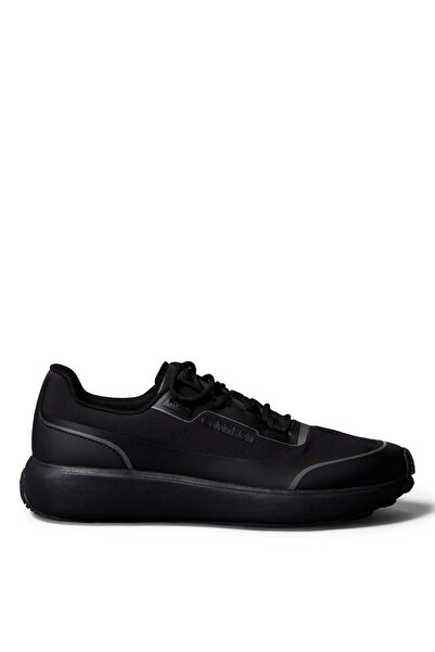 Calvin Klein Siyah Erkek Sneaker CITY RUNNER LACEUP TECH MIX