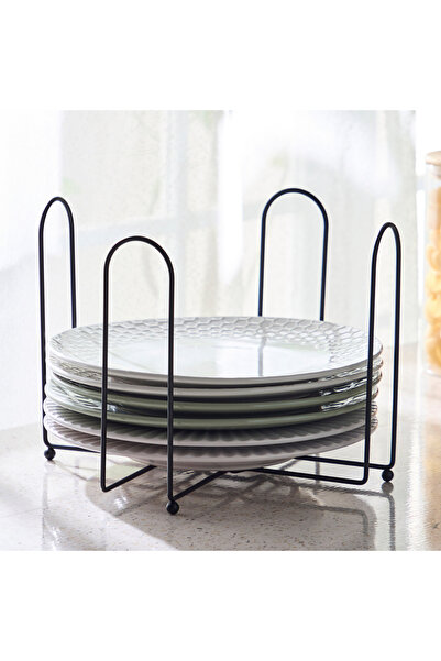 Generic Ebony Dinner Plate Holder Rack