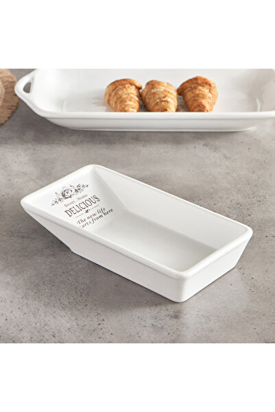 Generic طبق سلطة سيراميك كبير من سويت هوم - 24×12.5 سم