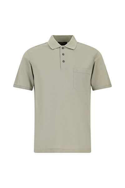 Abdullah Kiğılı Регулярний крій Бавовняна вишивка Мерсеризована футболка з по...