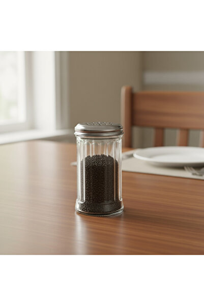 Generic Feast Glass Spice Dispenser- 7.5x13.5 cm