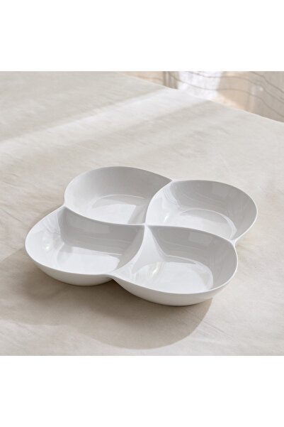 Home Box Alice 4-Partition Platter - 25.4 cm