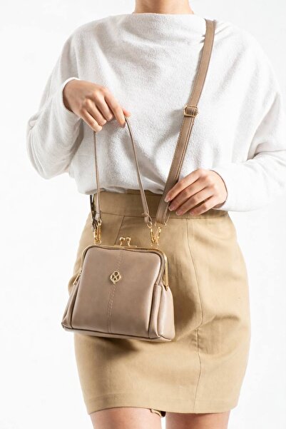 Berlin bags Geantă de damă Marlon cu patru compartimente, cu detaliu Burs și ...